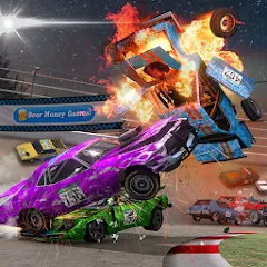 Demolition Derby 3 — Безлимитные деньги и топливo, скачать мод APK