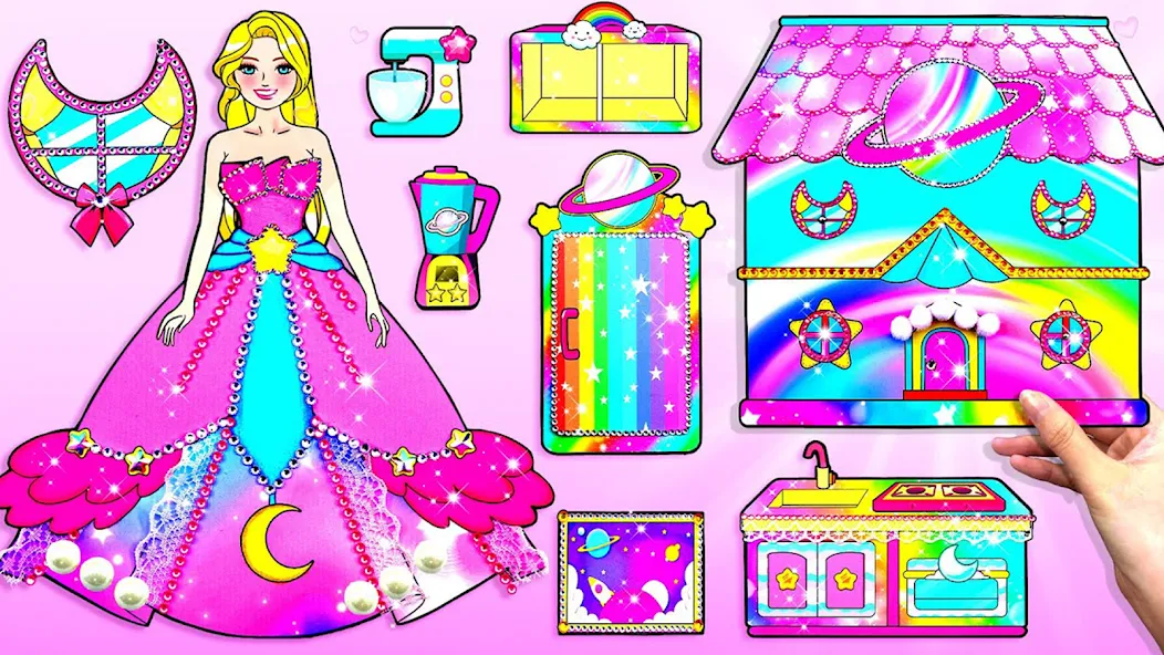 Doll Dress Up Makeup Girl Game взлом APK — Все наряды и макияж открыты — скриншот 5