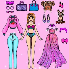 Doll Dress Up Makeup Girl Game взлом APK — Все наряды и макияж открыты