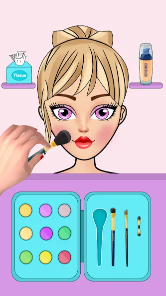 DIY Paper Princess Doll Games — скачать мод: Открыты все наряды и уровни — скриншот 2 DIY Paper Princess Doll Games — скачать мод: Открыты все наряды и уровни — скриншот 2
