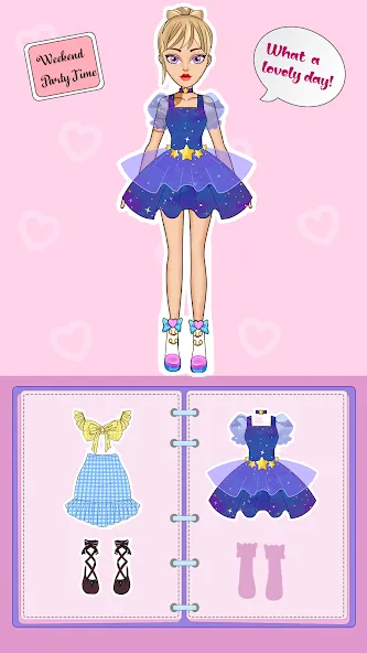 DIY Paper Princess Doll Games — скачать мод: Открыты все наряды и уровни — скриншот 4 DIY Paper Princess Doll Games — скачать мод: Открыты все наряды и уровни — скриншот 4