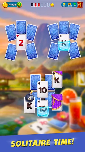 Solitaire Cruise: Card Games MOD APK скачать на Андроид — Безлимитные монеты и жизни — скриншот 5