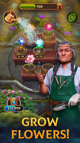 Clockmaker: Jewel Match 3 Game — последняя версия с модом (Безлимитные монеты и жизни) — скриншот 2 Clockmaker: Jewel Match 3 Game — последняя версия с модом (Безлимитные монеты и жизни) — скриншот 2