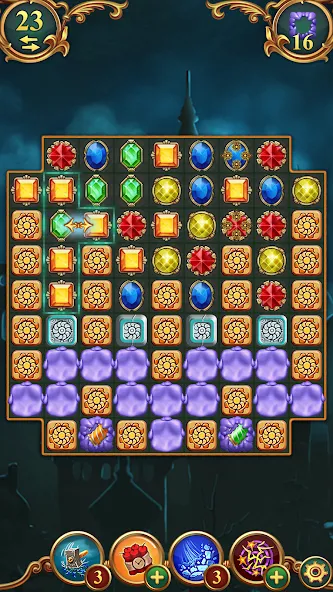 Clockmaker: Jewel Match 3 Game — последняя версия с модом (Безлимитные монеты и жизни) — скриншот 5 Clockmaker: Jewel Match 3 Game — последняя версия с модом (Безлимитные монеты и жизни) — скриншот 5