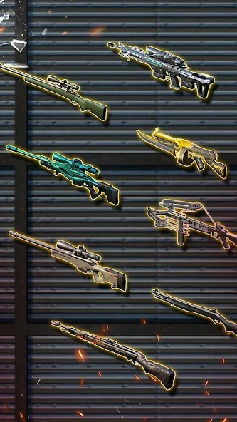 Shooting World - Gun Fire бесплатно на Андроид — мод: Безлимитные патроны и оружие — скриншот 3
