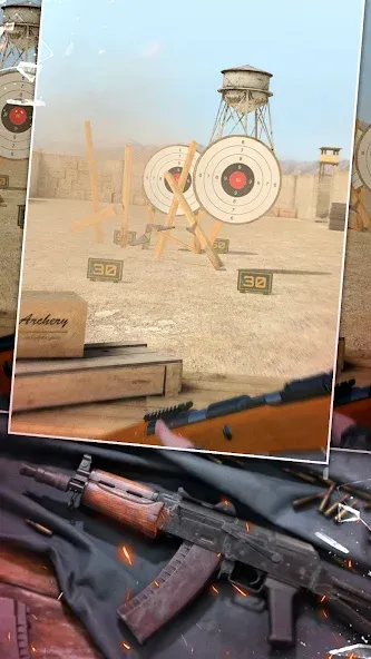 Shooting World - Gun Fire бесплатно на Андроид — мод: Безлимитные патроны и оружие — скриншот 4