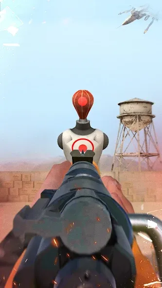 Shooting World - Gun Fire бесплатно на Андроид — мод: Безлимитные патроны и оружие — скриншот 5