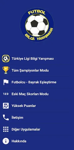 Türkiye Süper Ligi Bilgi Oyunu — скачать мод: Безлимитные подсказки и очки — скриншот 1 Türkiye Süper Ligi Bilgi Oyunu — скачать мод: Безлимитные подсказки и очки — скриншот 1