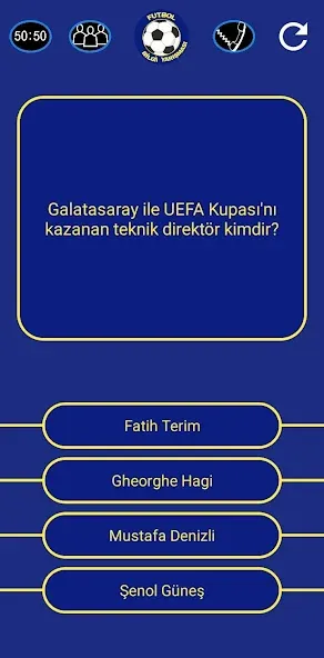 Türkiye Süper Ligi Bilgi Oyunu — скачать мод: Безлимитные подсказки и очки — скриншот 2 Türkiye Süper Ligi Bilgi Oyunu — скачать мод: Безлимитные подсказки и очки — скриншот 2
