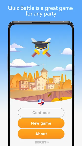 Quiz Battle — скачать мод: Безлимитные подсказки и очки — скриншот 1