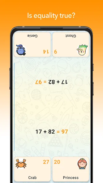 Quiz Battle — скачать мод: Безлимитные подсказки и очки — скриншот 5