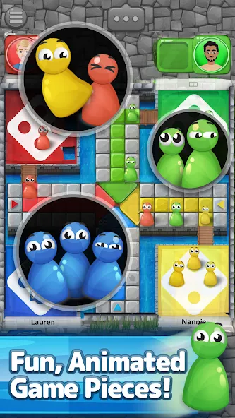 Ludo World - Parcheesi Club на телефон — скачать мод: Безлимитные монеты и открыты все функции — скриншот 3 Ludo World - Parcheesi Club на телефон — скачать мод: Безлимитные монеты и открыты все функции — скриншот 3