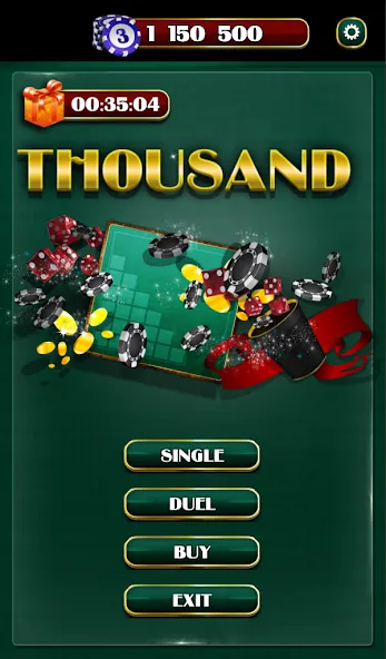 Thousand Dice — скачать мод: Безлимитные броски и высокий урон — скриншот 1 Thousand Dice — скачать мод: Безлимитные броски и высокий урон — скриншот 1