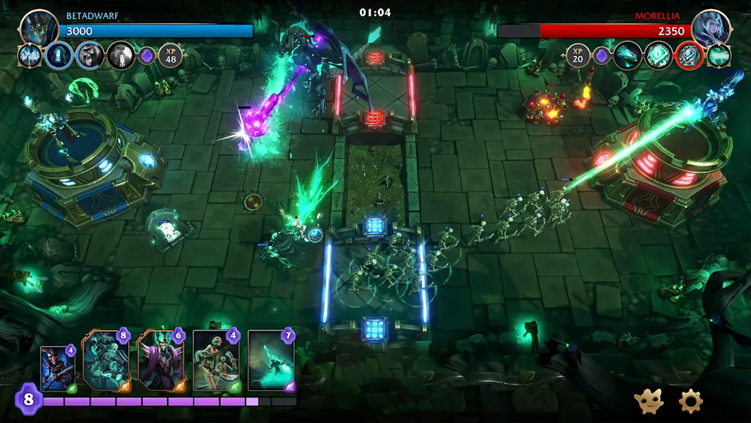 Minion Masters на телефон — скачать мод: Безлимитные ресурсы и все карты открыты — скриншот 5 Minion Masters на телефон — скачать мод: Безлимитные ресурсы и все карты открыты — скриншот 5