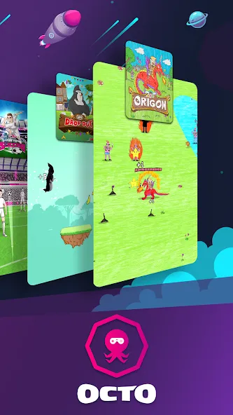 Octo Gaming на телефон — скачать мод: Безлимитные ресурсы и премиум функции — скриншот 2