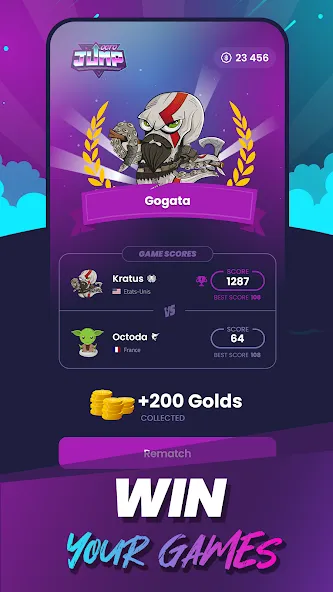 Octo Gaming на телефон — скачать мод: Безлимитные ресурсы и премиум функции — скриншот 4