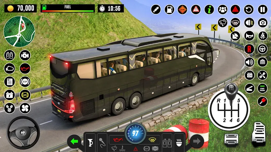 Bus Driving School : Bus Games бесплатно на Андроид — мод: Безлимитные деньги и открыты все уровни — скриншот 2 Bus Driving School : Bus Games бесплатно на Андроид — мод: Безлимитные деньги и открыты все уровни — скриншот 2