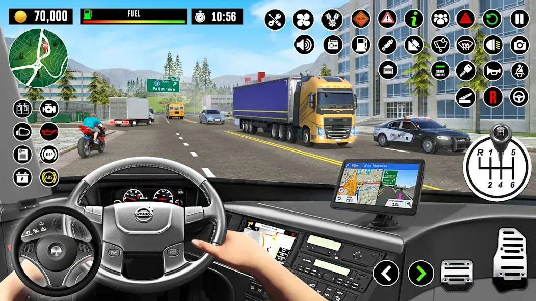 Bus Driving School : Bus Games бесплатно на Андроид — мод: Безлимитные деньги и открыты все уровни — скриншот 3 Bus Driving School : Bus Games бесплатно на Андроид — мод: Безлимитные деньги и открыты все уровни — скриншот 3