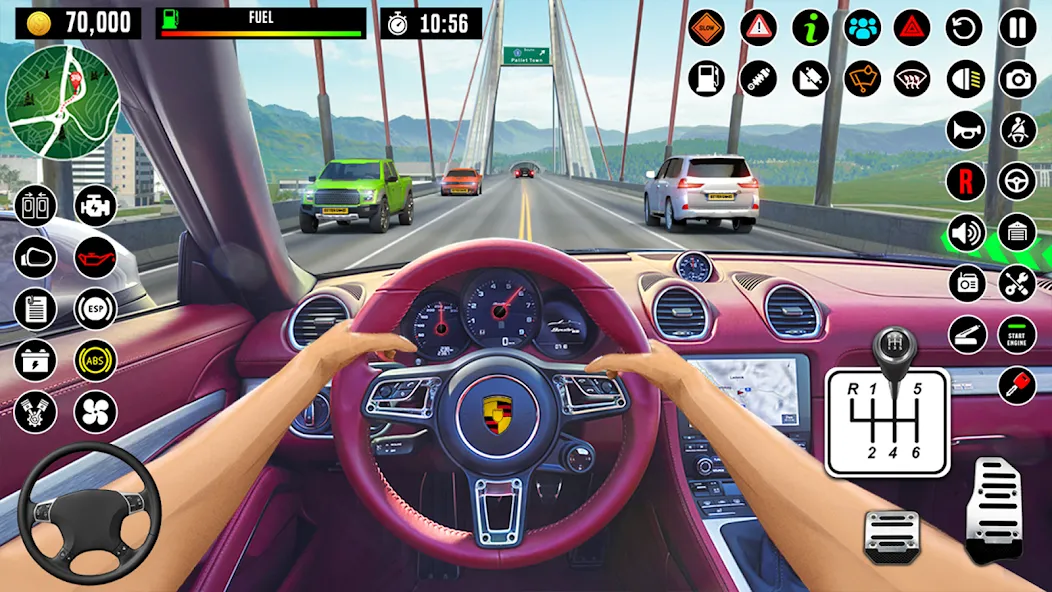 City Driving School Car Games взлом APK — Безлимитные деньги и все машины открыты — скриншот 4 City Driving School Car Games взлом APK — Безлимитные деньги и все машины открыты — скриншот 4