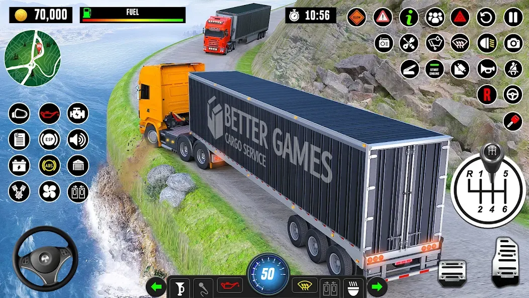 Скачать мод Truck Games - Driving School — Много денег и все машины открыты — скриншот 2