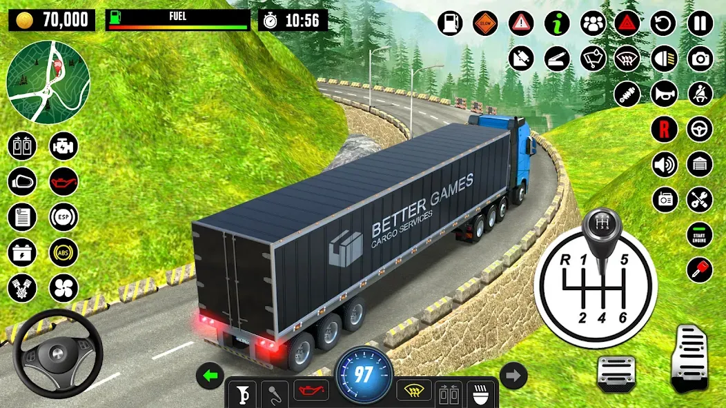 Скачать мод Truck Games - Driving School — Много денег и все машины открыты — скриншот 3
