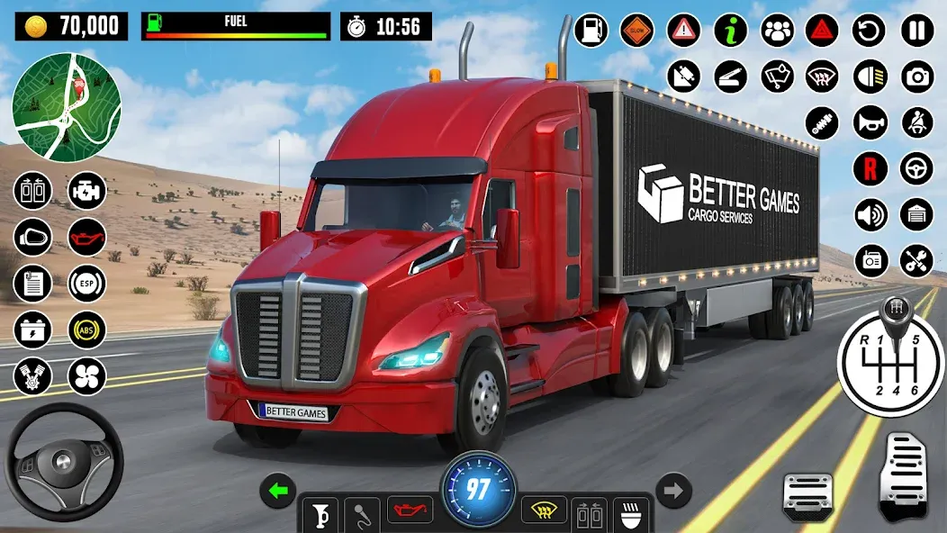 Скачать мод Truck Games - Driving School — Много денег и все машины открыты — скриншот 5