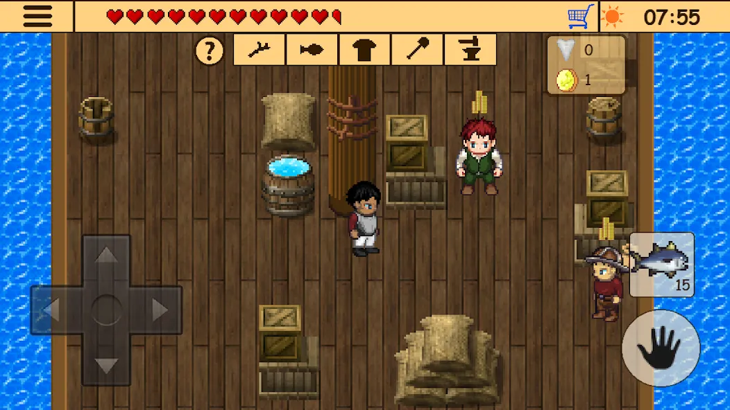 Survival RPG 3:Lost in time 2D на телефон — скачать мод: Безлимитные ресурсы и здоровье — скриншот 4 Survival RPG 3:Lost in time 2D на телефон — скачать мод: Безлимитные ресурсы и здоровье — скриншот 4
