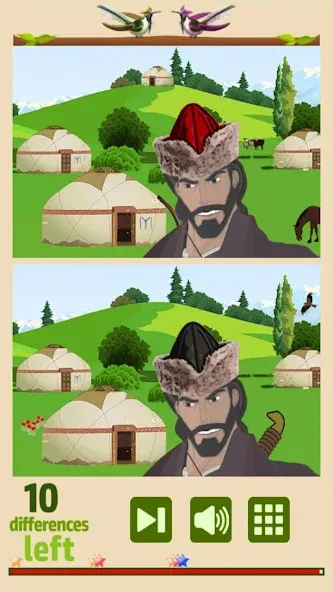 Find 10 Differences — последняя версия с модом (Подсказки без ограничений и все уровни открыты) — скриншот 2 Find 10 Differences — последняя версия с модом (Подсказки без ограничений и все уровни открыты) — скриншот 2