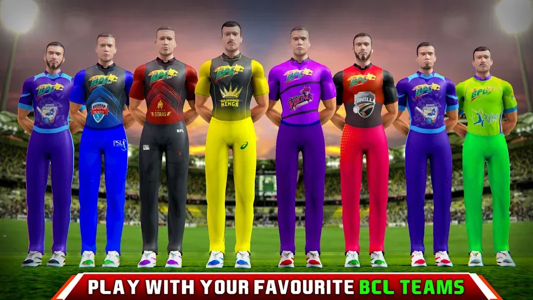 Bangladesh Cricket T20 Game — последняя версия с модом (Безлимитные деньги и все команды открыты) — скриншот 1 Bangladesh Cricket T20 Game — последняя версия с модом (Безлимитные деньги и все команды открыты) — скриншот 1
