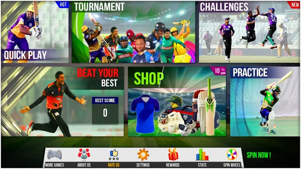 Bangladesh Cricket T20 Game — последняя версия с модом (Безлимитные деньги и все команды открыты) — скриншот 4 Bangladesh Cricket T20 Game — последняя версия с модом (Безлимитные деньги и все команды открыты) — скриншот 4