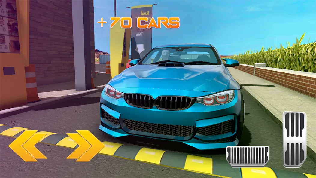 Скачать Super car parking - Car games на Андроид с модом — Безлимитные деньги и все машины открыты — скриншот 1