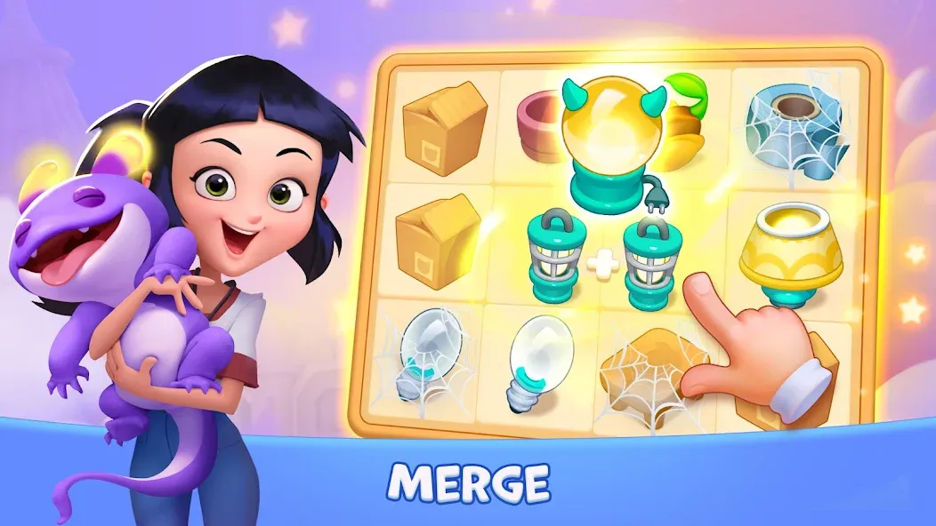 Lucy’s Ville: Fabulous Merge — взломанная версия, Безлимитные монеты и энергия — скриншот 2 Lucy’s Ville: Fabulous Merge — взломанная версия, Безлимитные монеты и энергия — скриншот 2