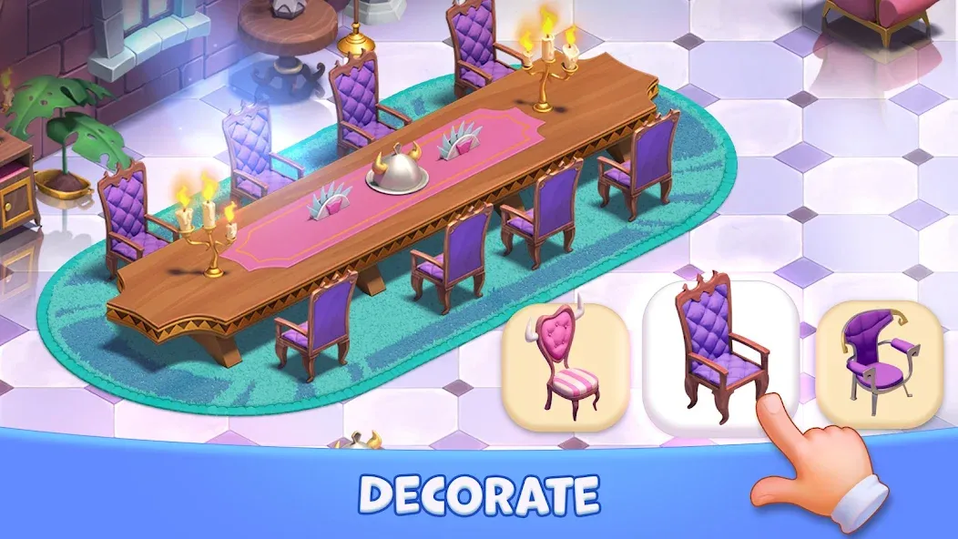 Lucy’s Ville: Fabulous Merge — взломанная версия, Безлимитные монеты и энергия — скриншот 4 Lucy’s Ville: Fabulous Merge — взломанная версия, Безлимитные монеты и энергия — скриншот 4