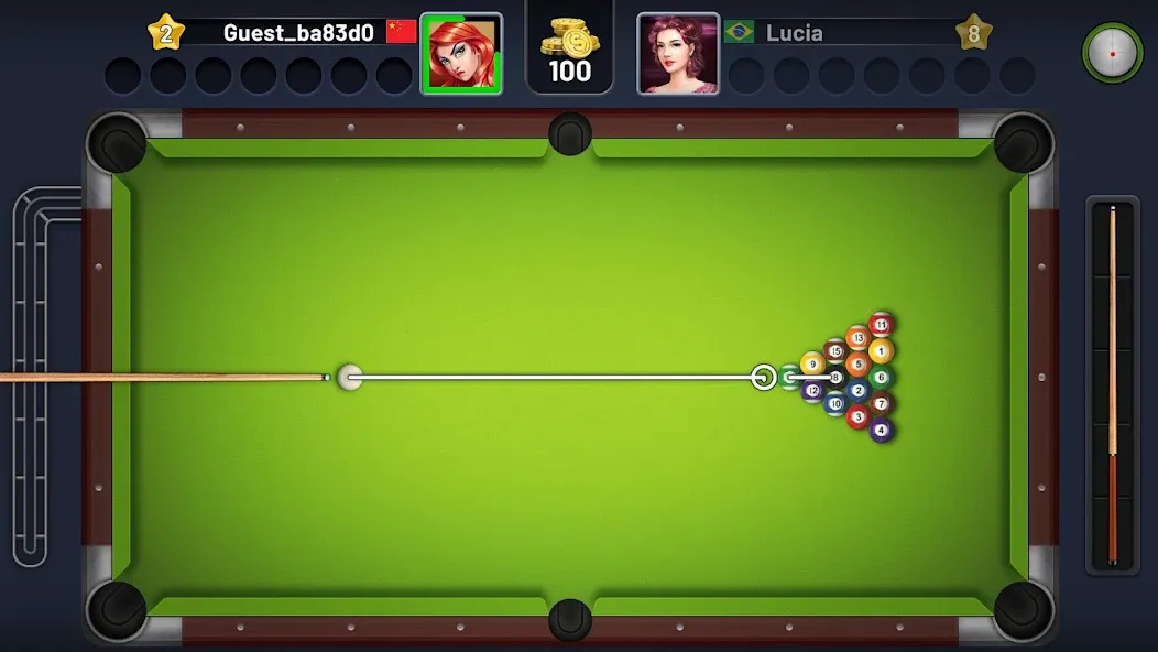 Скачать 8 Pool Clash последней версии — Безлимитные монеты и разблокированные столы — скриншот 2
