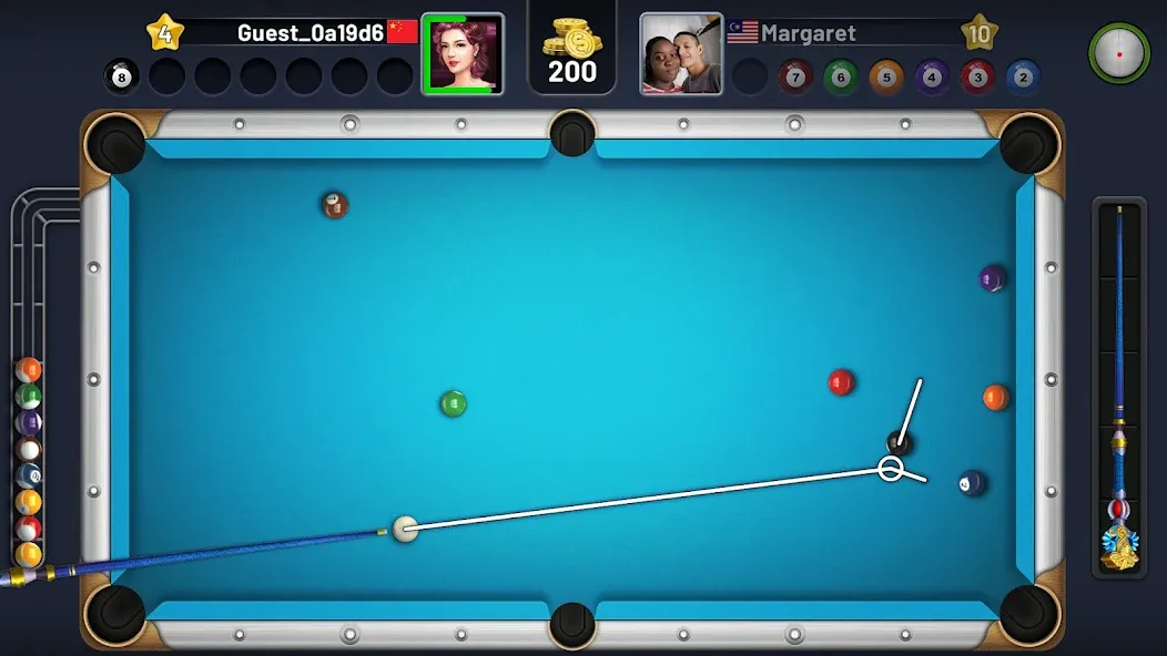 Скачать 8 Pool Clash последней версии — Безлимитные монеты и разблокированные столы — скриншот 3