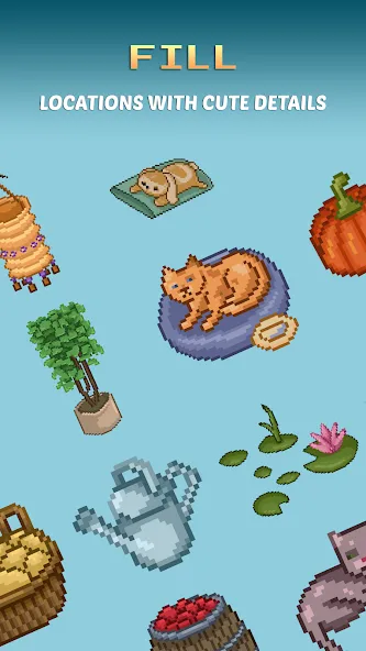 Скачать Pixel Art - Color House бесплатно — Все раскраски открыты и без рекламы — скриншот 3