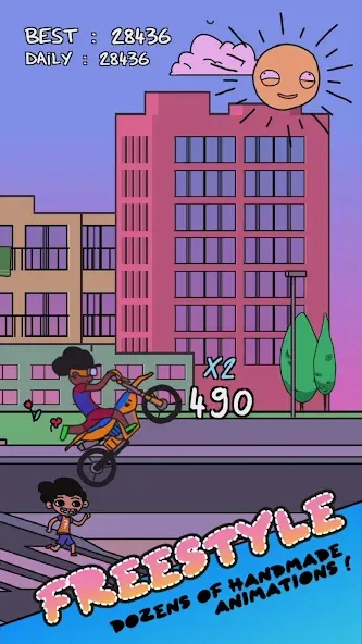 Summer Wheelie взлом APK — Безлимитное топливо и открыты все байки — скриншот 3 Summer Wheelie взлом APK — Безлимитное топливо и открыты все байки — скриншот 3