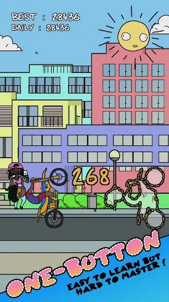 Summer Wheelie взлом APK — Безлимитное топливо и открыты все байки — скриншот 4 Summer Wheelie взлом APK — Безлимитное топливо и открыты все байки — скриншот 4