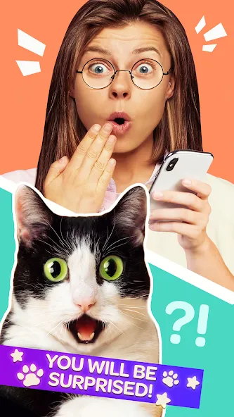 Скачать Cat Translator Pet Talk Meow последней версии — Безлимитное общение с котами — скриншот 2