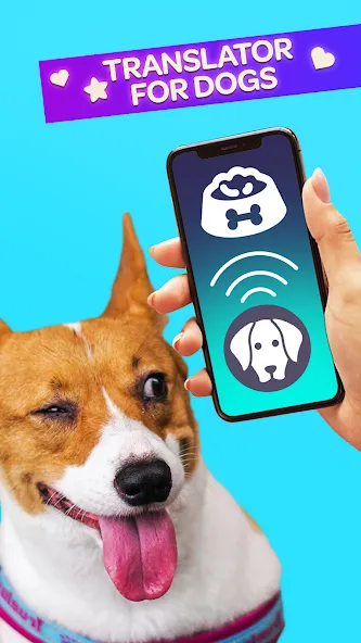 Скачать взлом Dog Translator Pet Speak Talk — Разговор с питомцем без ограничений — скриншот 1 Скачать взлом Dog Translator Pet Speak Talk — Разговор с питомцем без ограничений — скриншот 1