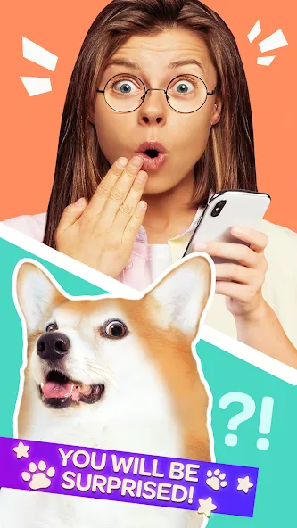 Скачать взлом Dog Translator Pet Speak Talk — Разговор с питомцем без ограничений — скриншот 2 Скачать взлом Dog Translator Pet Speak Talk — Разговор с питомцем без ограничений — скриншот 2