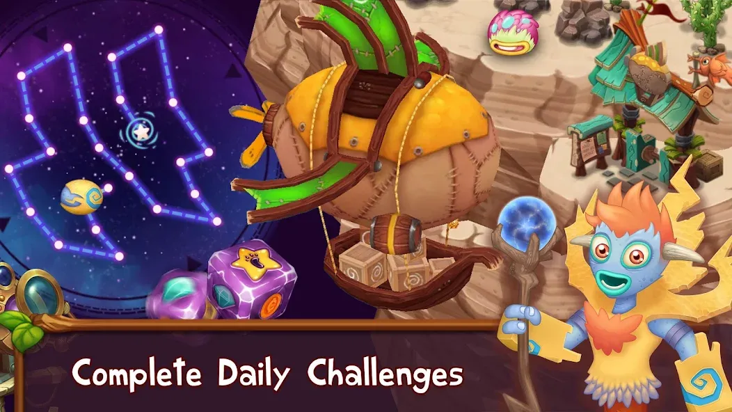 Скачать мод Singing Monsters: Dawn of Fire — Безлимитные ресурсы и ускоренное развитие — скриншот 3 Скачать мод Singing Monsters: Dawn of Fire — Безлимитные ресурсы и ускоренное развитие — скриншот 3