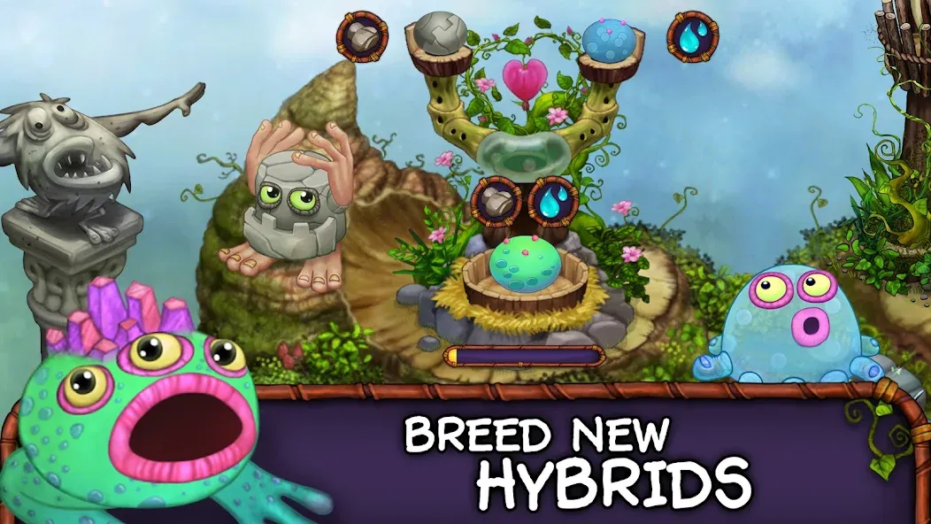 My Singing Monsters взломанный APK — Безлимитные монеты и кристаллы — скриншот 2