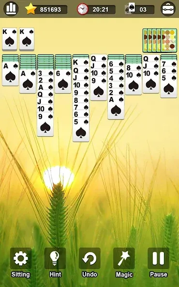 Скачать Spider Solitaire бесплатно — Безлимитные подсказки и отмены ходов — скриншот 3 Скачать Spider Solitaire бесплатно — Безлимитные подсказки и отмены ходов — скриншот 3