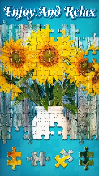 Скачать Jigsaw Puzzles последней версии — Без рекламы и все пазлы открыты — скриншот 2 Скачать Jigsaw Puzzles последней версии — Без рекламы и все пазлы открыты — скриншот 2