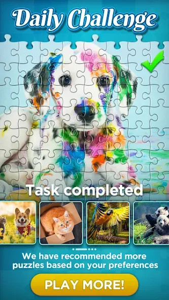 Скачать Jigsaw Puzzles последней версии — Без рекламы и все пазлы открыты — скриншот 4 Скачать Jigsaw Puzzles последней версии — Без рекламы и все пазлы открыты — скриншот 4
