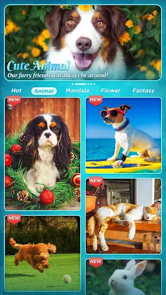 Скачать Jigsaw Puzzles последней версии — Без рекламы и все пазлы открыты — скриншот 5 Скачать Jigsaw Puzzles последней версии — Без рекламы и все пазлы открыты — скриншот 5