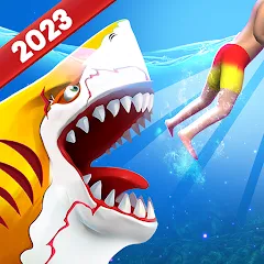 Double Head Shark Attack PVP — взломанная версия, Безлимитные деньги и усиленный урон