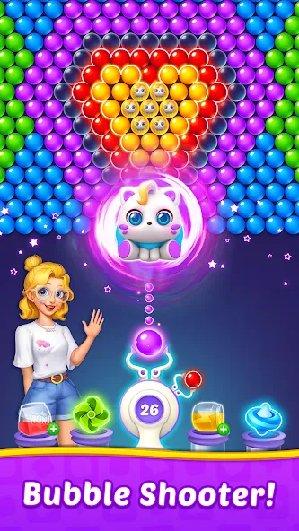 Скачать взлом Bubble Shooter Home — Безлимитные монеты и все уровни — скриншот 1 Скачать взлом Bubble Shooter Home — Безлимитные монеты и все уровни — скриншот 1