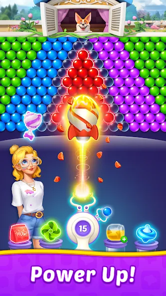 Скачать взлом Bubble Shooter Home — Безлимитные монеты и все уровни — скриншот 2 Скачать взлом Bubble Shooter Home — Безлимитные монеты и все уровни — скриншот 2